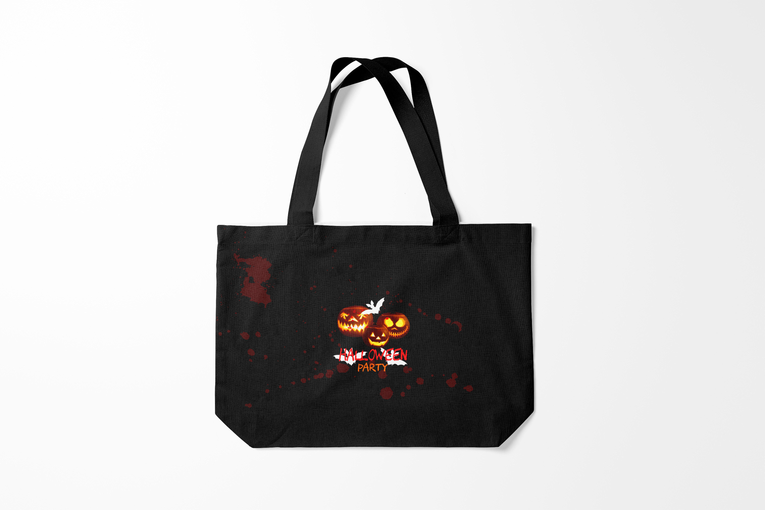 

Сумка шoппер унисекс Burnettie Хэллоуин Кровавый Halloween, черный, Хэллоуин Кровавый Halloween