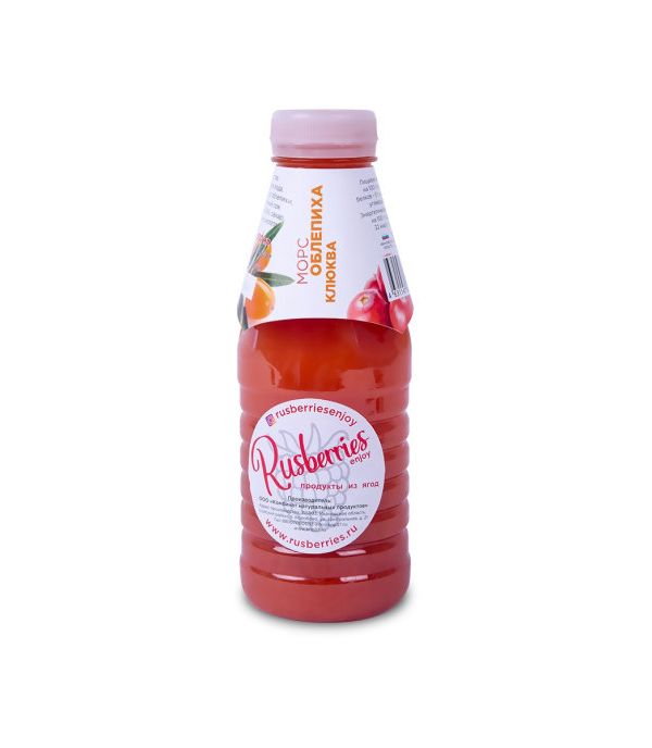 

Морс Rusberries, клюква, 0.5 л