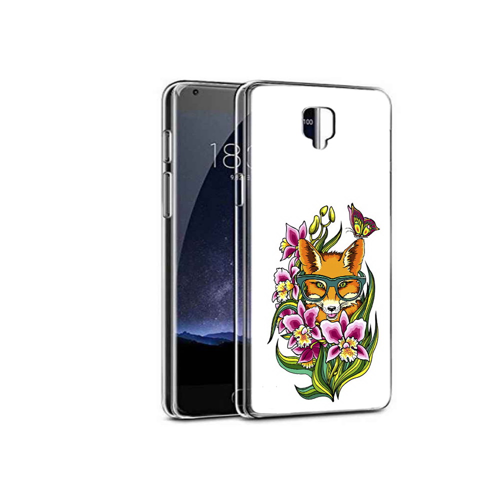 

Чехол MyPads Tocco для OnePlus 3 Лиса в цветах (PT47261.124.108), Прозрачный, Tocco