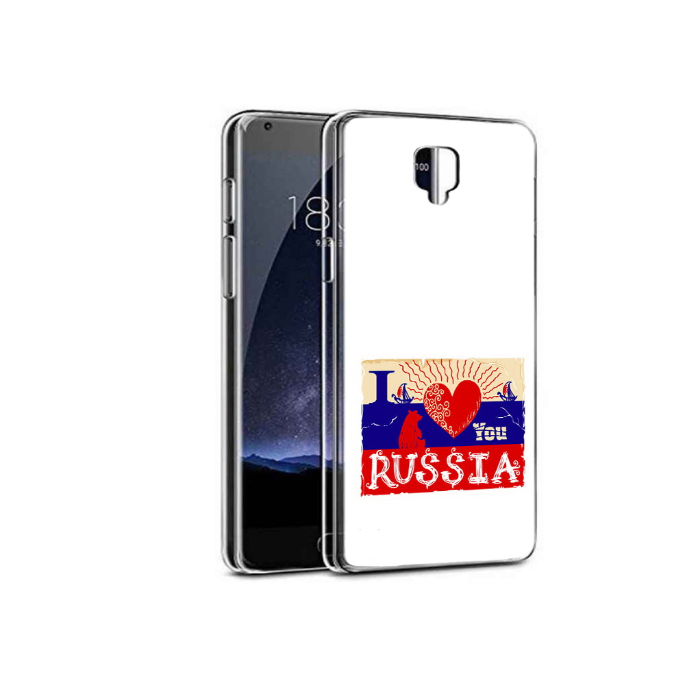 

Чехол MyPads Tocco для OnePlus 3 Люблю Россию (PT47261.124.112), Прозрачный, Tocco