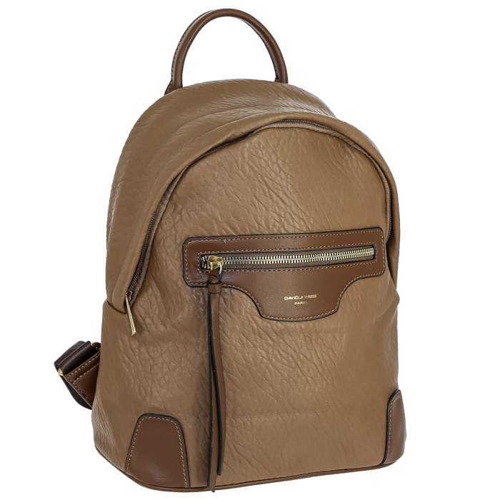 

Рюкзак женский David Jones 7006-4 кофе, 27х30х14 см, Коричневый, 7006-4
