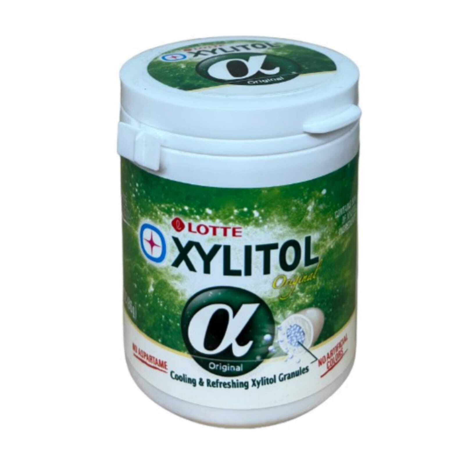 

Жевательная резинка Lotte Xylitol Original классическая без сахара, 86 г