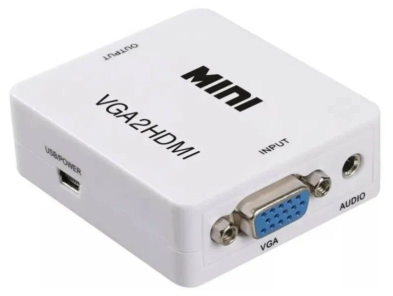 

Кабель акустический NoBrand VGA - HDMI, Белый
