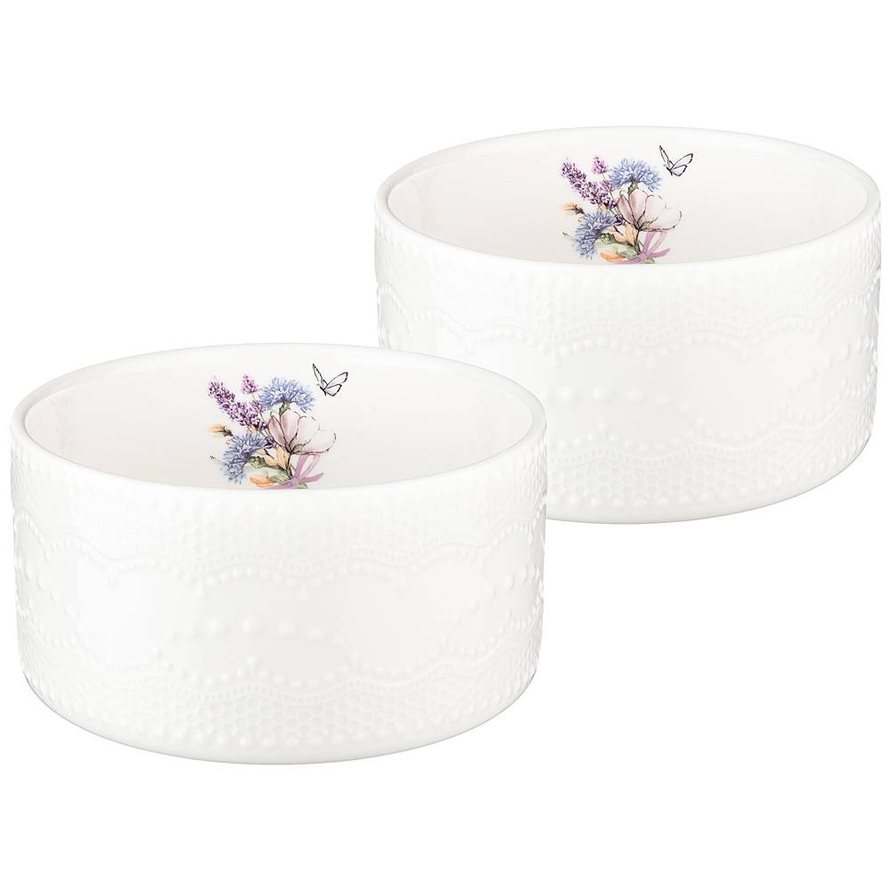 

Набор из 2 штук Салатник Lefard Provence Ajoure 250мл 10х5см фарфор 189-245_, Белый