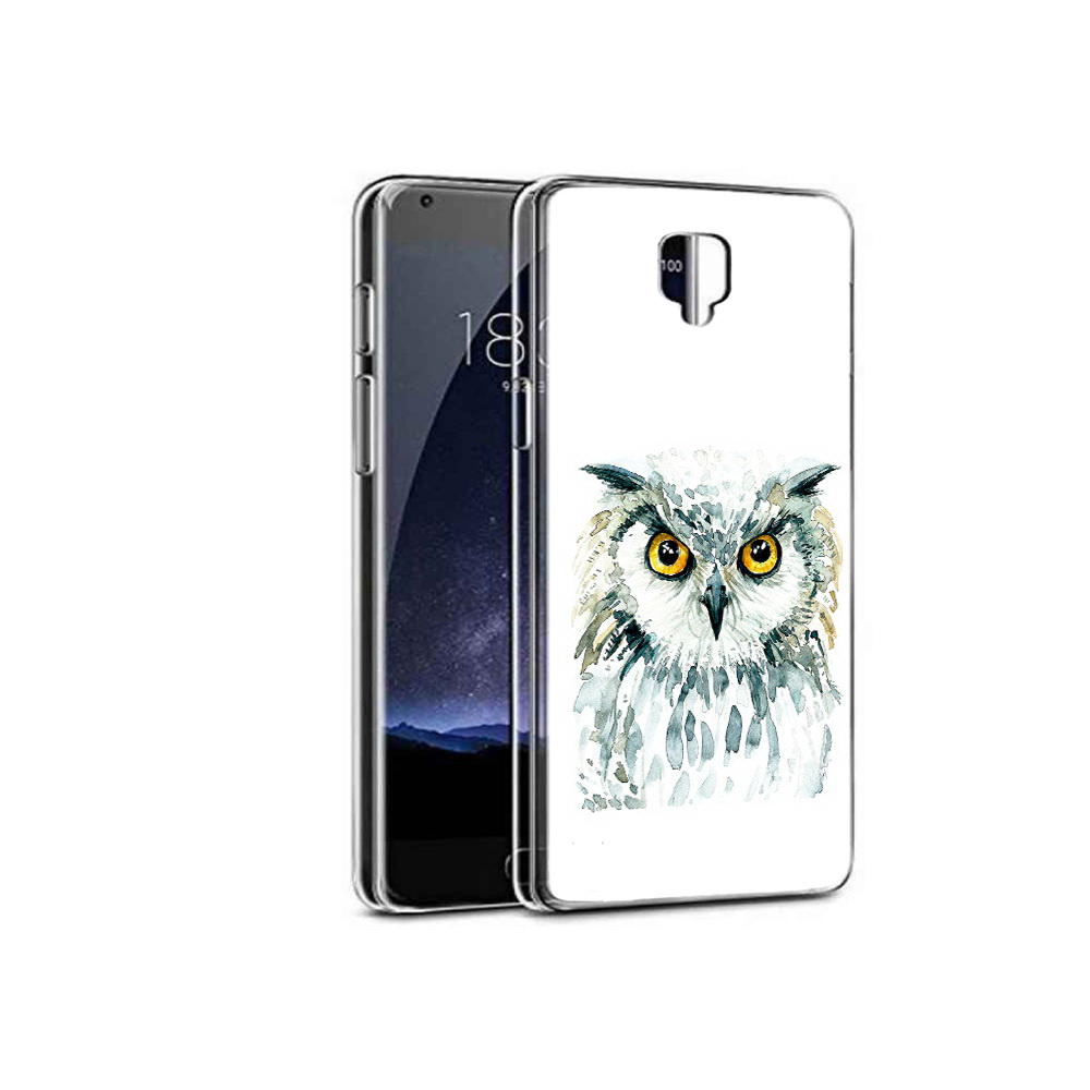 

Чехол MyPads Tocco для OnePlus 3 Серьезная сова (PT47261.124.156), Прозрачный, Tocco