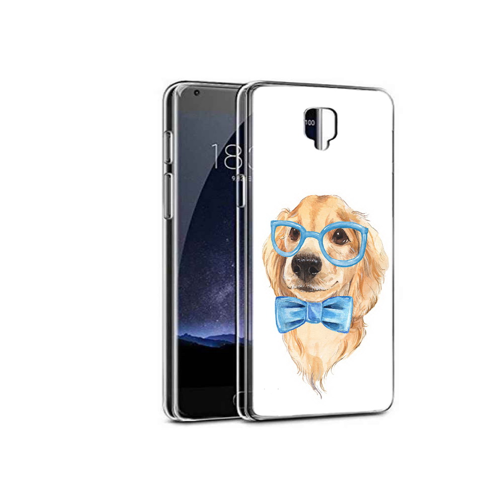 

Чехол MyPads Tocco для OnePlus 3 Собака интеллигент (PT47261.124.159), Прозрачный, Tocco