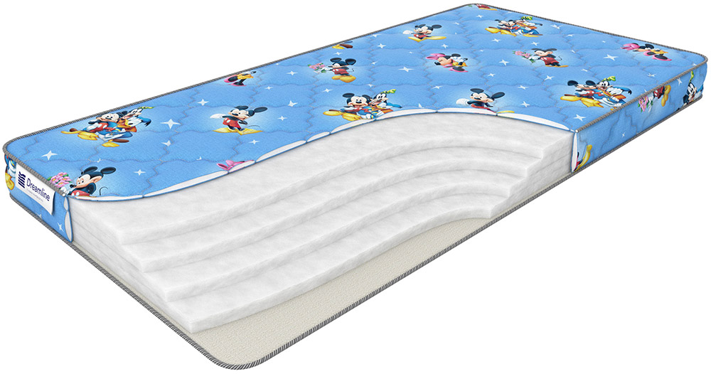 

Детский матрас Дримлайн Baby Holl mini 60х120х8, Baby Holl mini