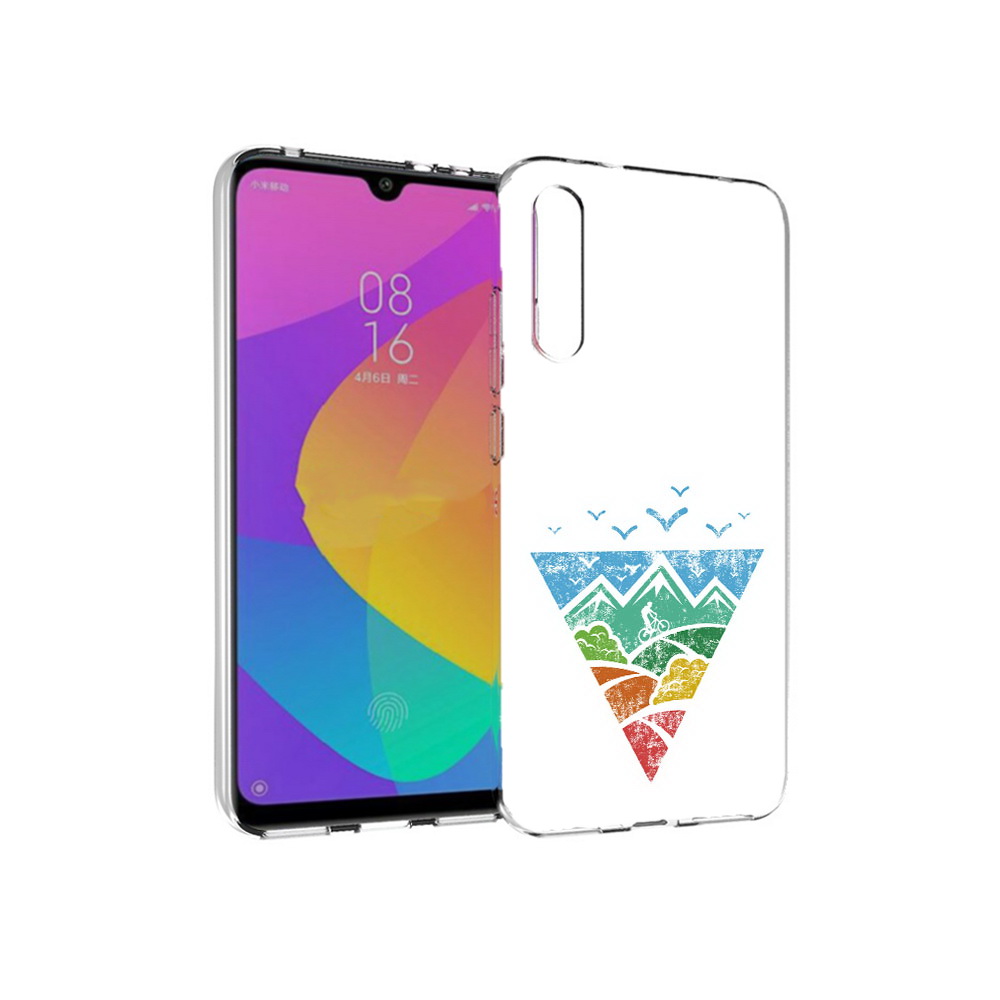 

Чехол MyPads Tocco для Xiaomi Mi CC9e Лес земля море чайки (PT134188.271.105), Прозрачный, Tocco