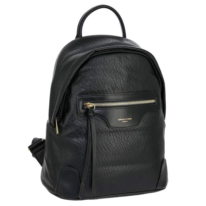 

Рюкзак женский David Jones 7006-4 черный, 27х30х14 см, 7006-4