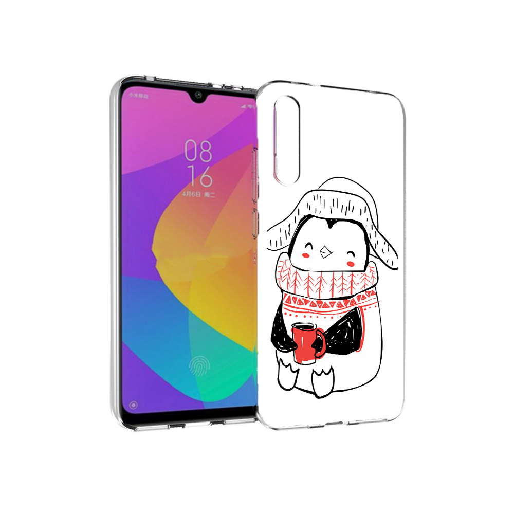 

Чехол MyPads Tocco для Xiaomi Mi CC9e Милый пингвин (PT134188.271.115), Прозрачный, Tocco