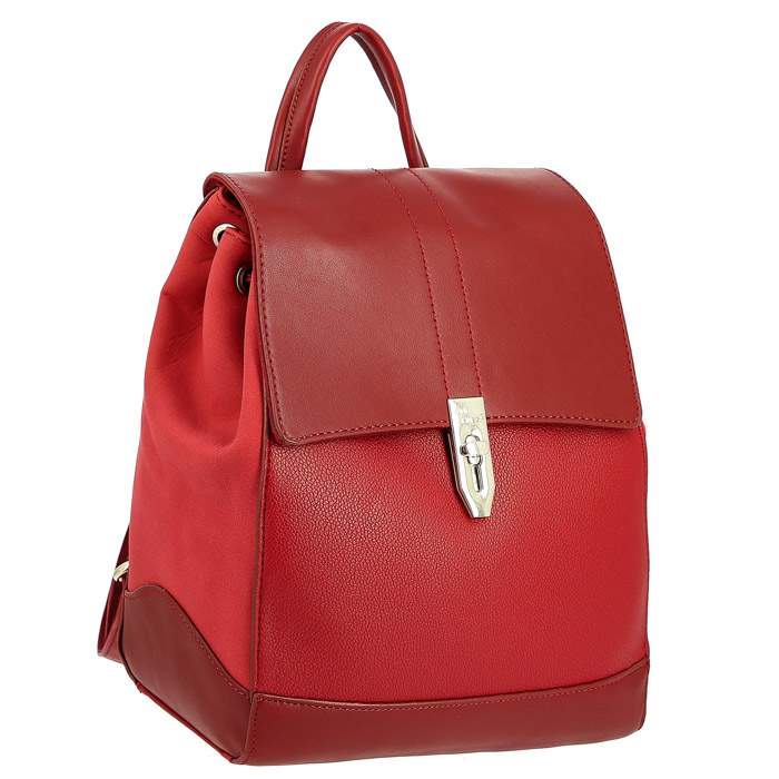 

Рюкзак женский David Jones CM6516 красный, 26х29х13 см, CM6516