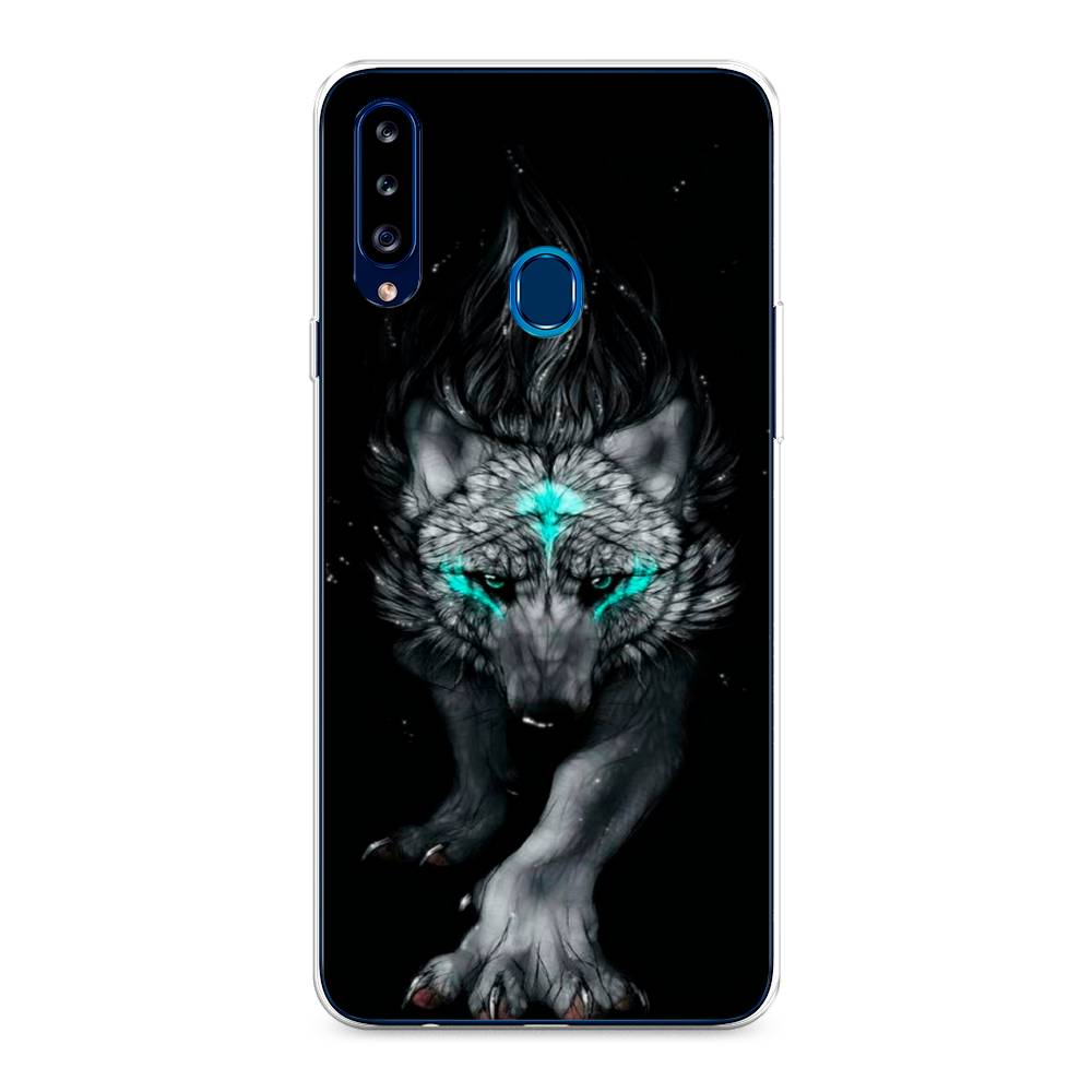 

Чехол Awog на Samsung Galaxy A20s / Самсунг A20s "Волшебный волк", Разноцветный, 2100850-2