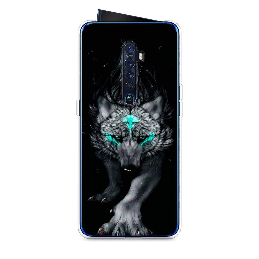 

Чехол Awog на Oppo Reno 2 "Волшебный волк", Разноцветный, 253550-2