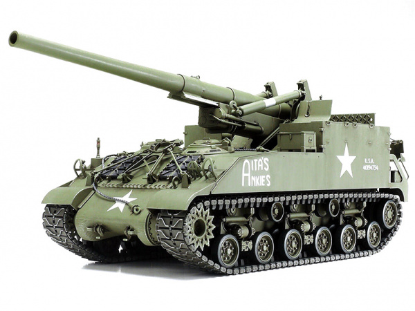 

Сборная модель Tamiya 1/35 Американский танк 155мм Gun M40 35351