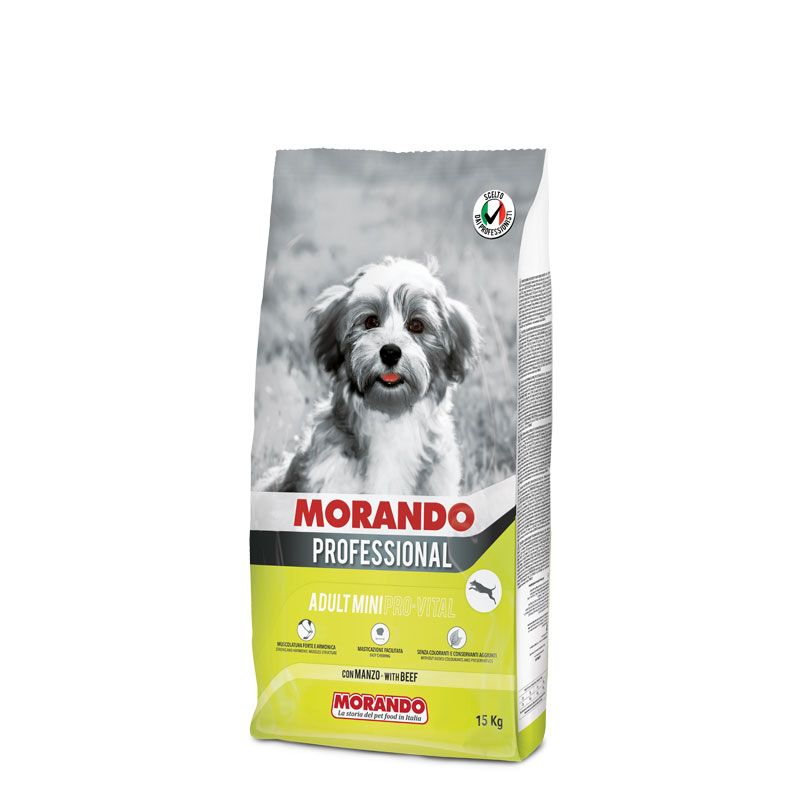 Cухой корм для собак Morando Professional Pro Vital с говядиной, для мелких пород, 15 кг