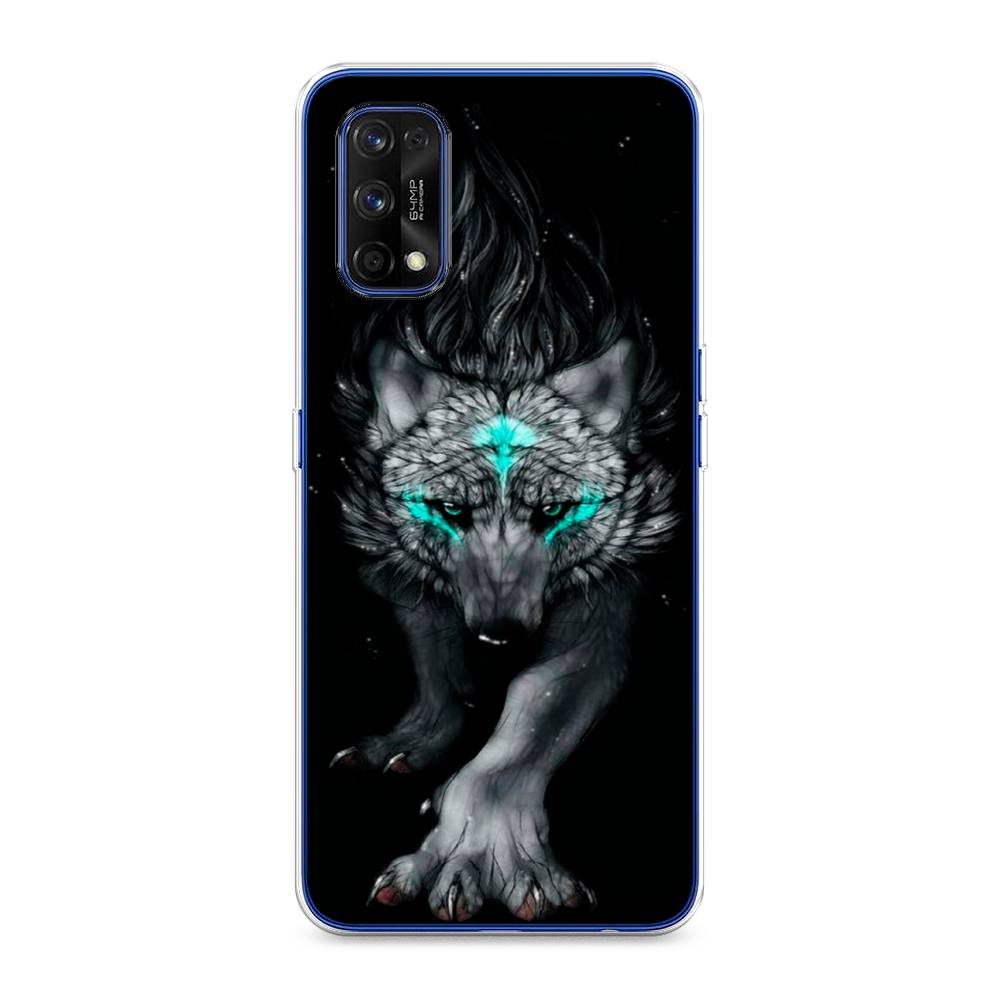 

Чехол Awog на Realme 7 Pro "Волшебный волк", Разноцветный, 254050-2