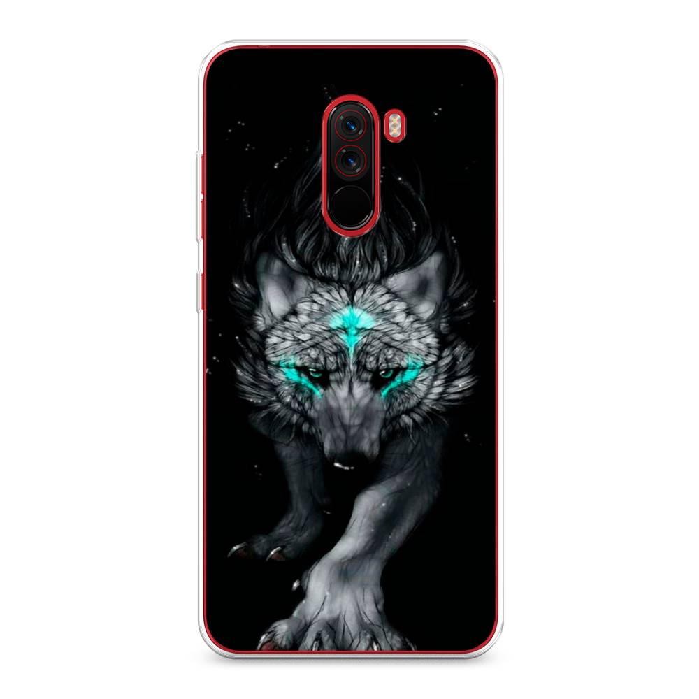 

Чехол Awog на Xiaomi Pocophone F1 "Волшебный волк", Разноцветный, 34450-2