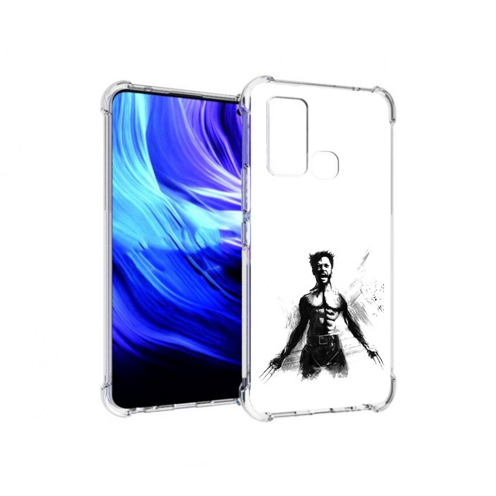 

Чехол MyPads Tocco для Vivo Z6 росомаха (PT226976.399.587), Прозрачный, Tocco