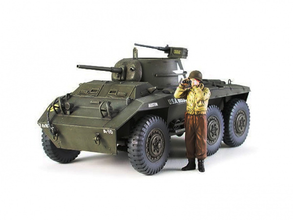 

Модель Tamiya 1/35 U.S. M8 Light Armored Car Greyhound Бтр 1943г. 35228