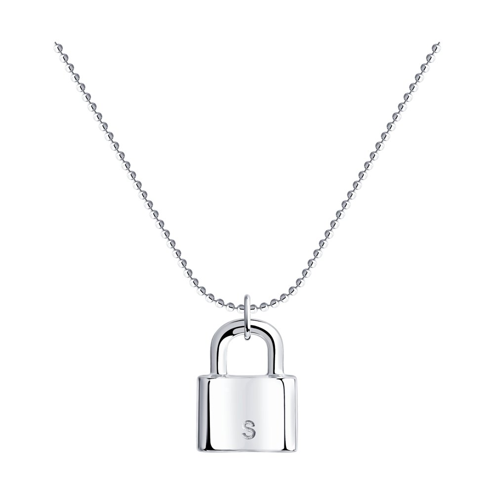 

Колье из серебра 40 см Yahont 241581, 241581