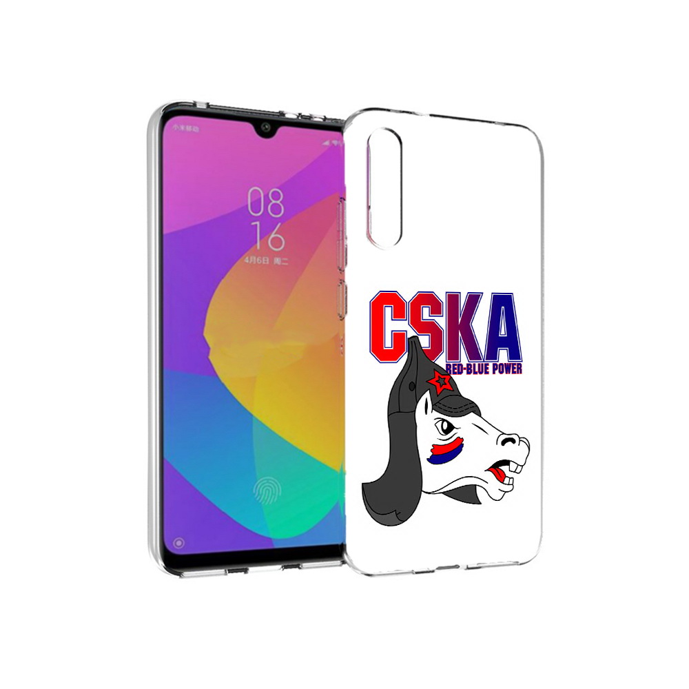 

Чехол MyPads Tocco для Xiaomi Mi CC9e ФК ЦСК лошадка россия (PT134188.271.179), Прозрачный, Tocco