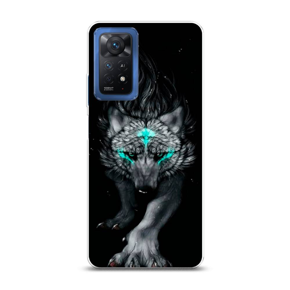 фото Чехол awog "волшебный волк" для xiaomi redmi note 11e pro