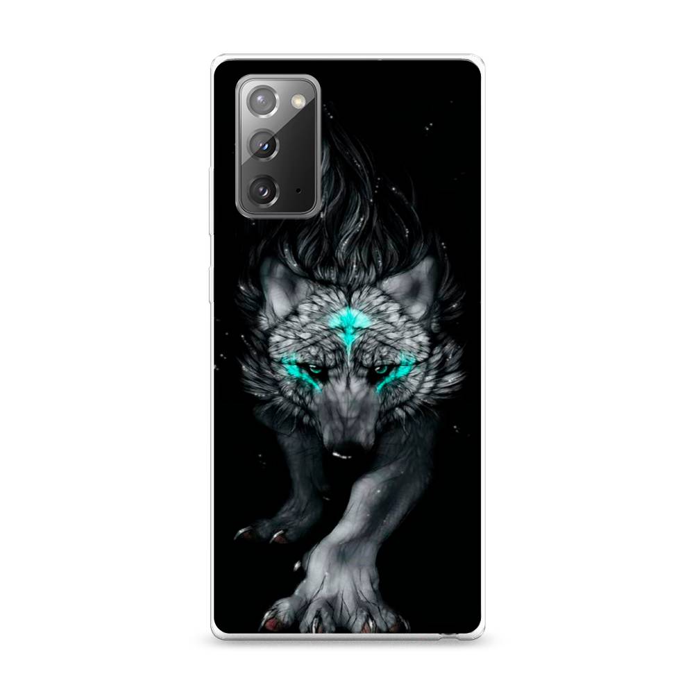 

Чехол Awog на Samsung Galaxy Note 20 / Самсунг Note 20 "Волшебный волк", Разноцветный, 2100950-2