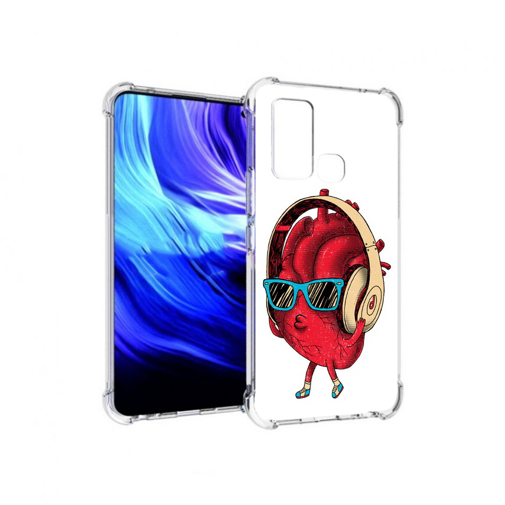 

Чехол MyPads Tocco для Vivo Z6 слушай сердце (PT226976.399.609), Прозрачный, Tocco
