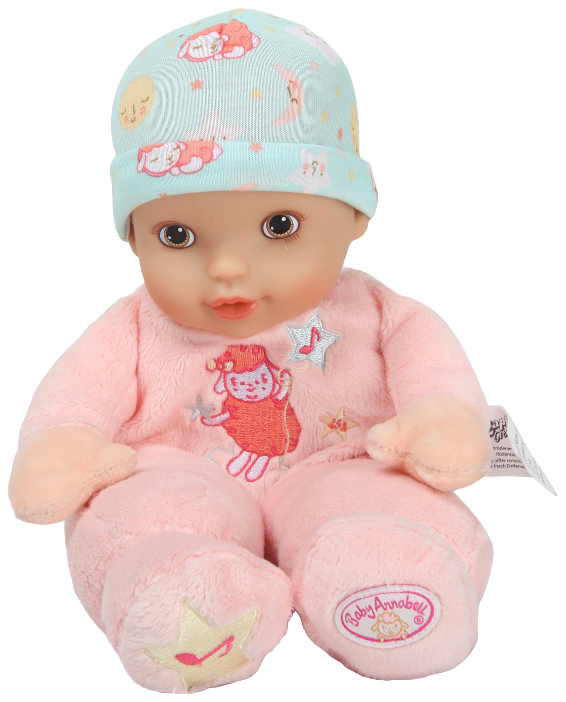 Кукла Zapf Creation Baby Annabell for babies 702-925 Бэби Аннабель Сладких снов 30 см кукла zapf creation baby annabell 706 367 бэби аннабель 2022 43 см