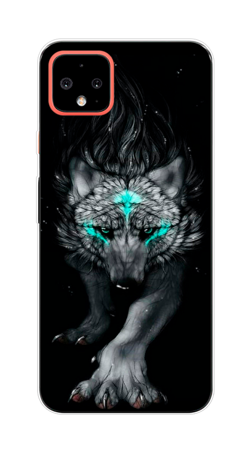 

Чехол Awog на Google Pixel 4 XL "Волшебный волк", Разноцветный, 270550-2