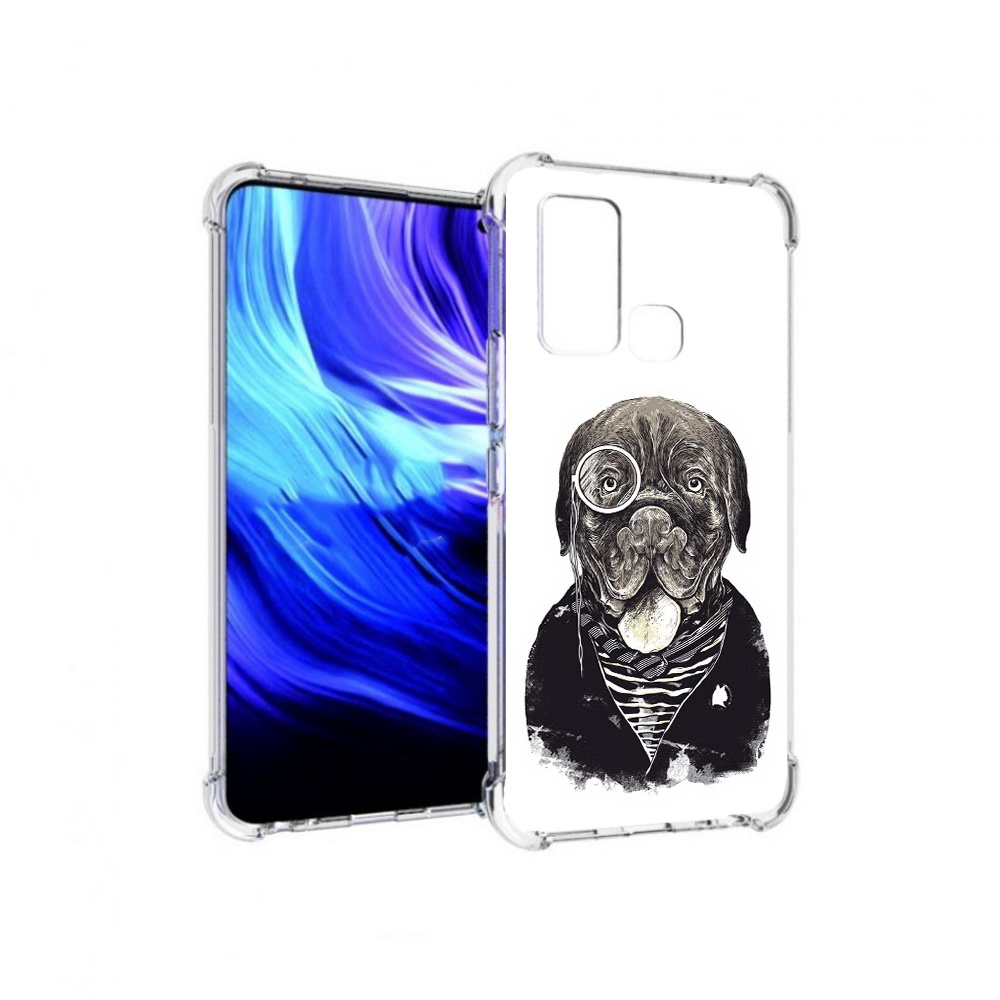 

Чехол MyPads Tocco для Vivo Z6 солидный песик (PT226976.399.615), Прозрачный, Tocco