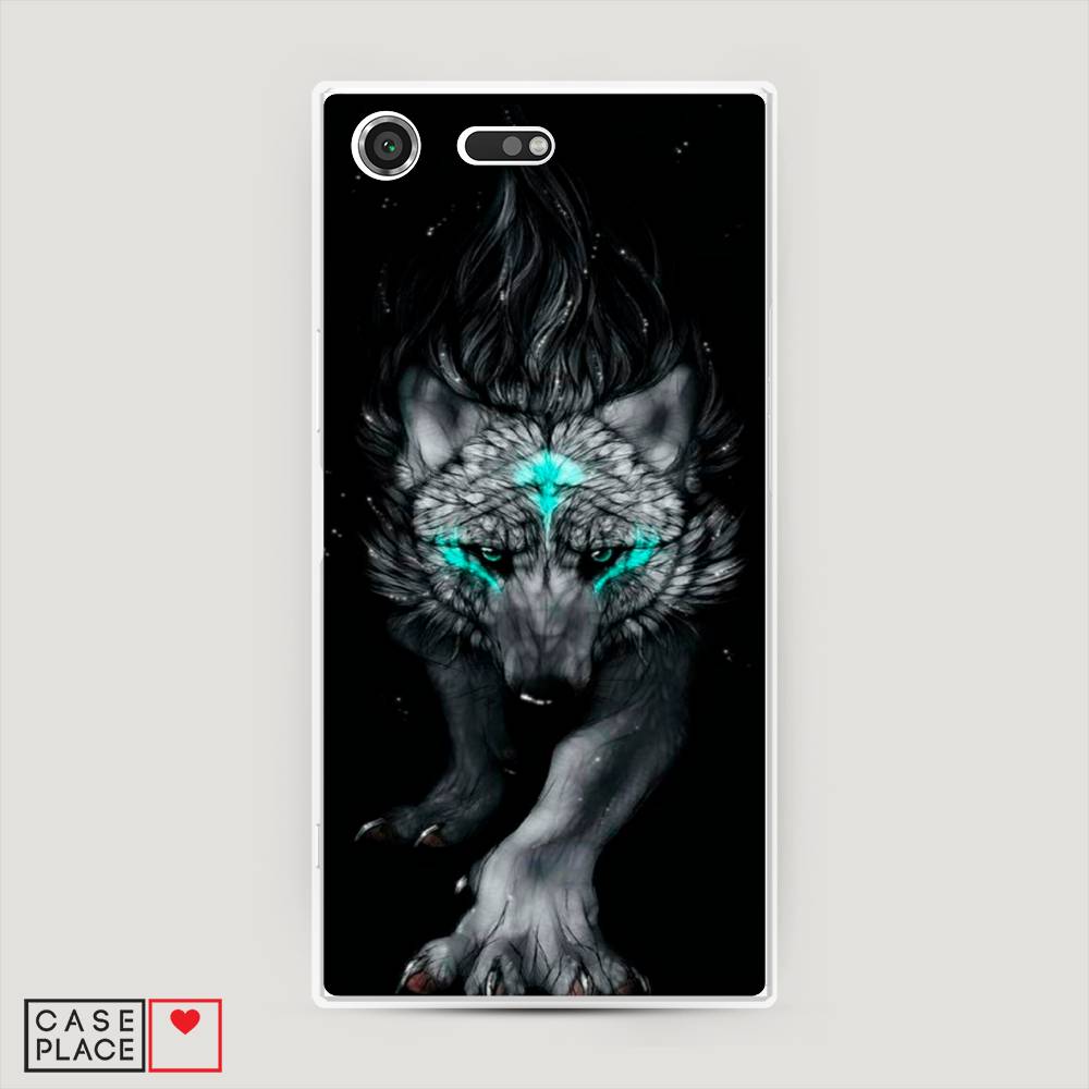 

Чехол Awog на Sony Xperia XZ Premium "Волшебный волк", Разноцветный, 52450-2