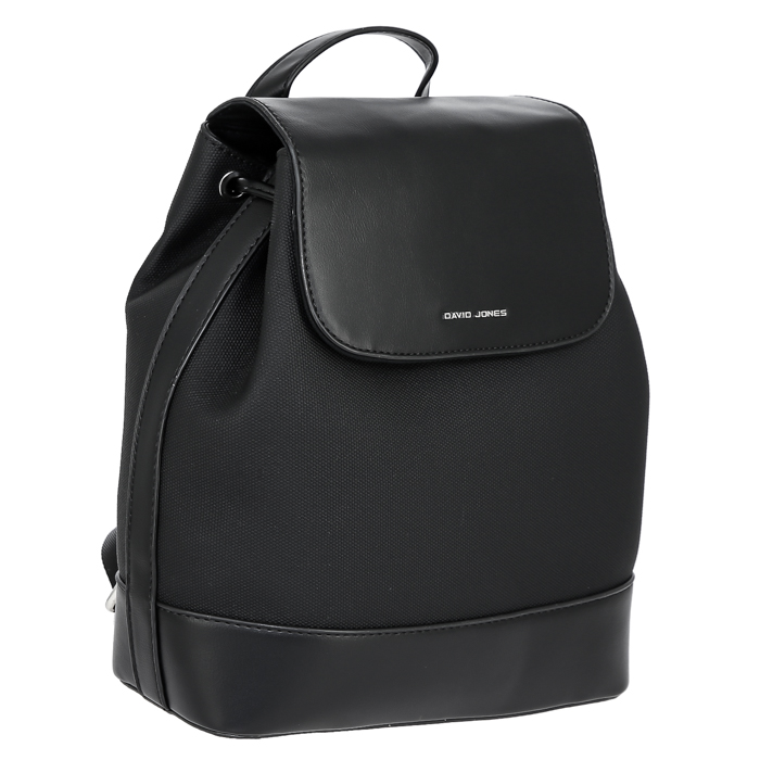 Рюкзак женский David Jones CM6566 черный, 25x27x10 см