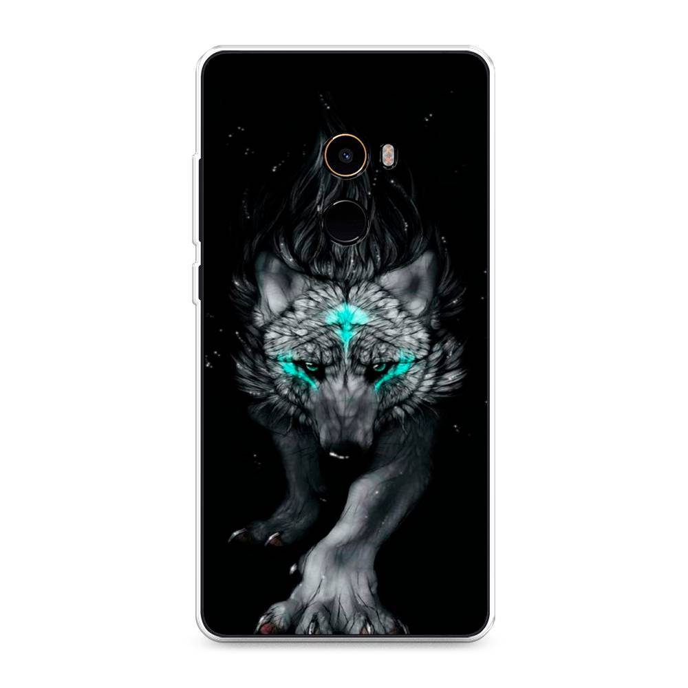

Чехол Awog на Xiaomi Mi Mix 2 "Волшебный волк", Разноцветный, 32550-2