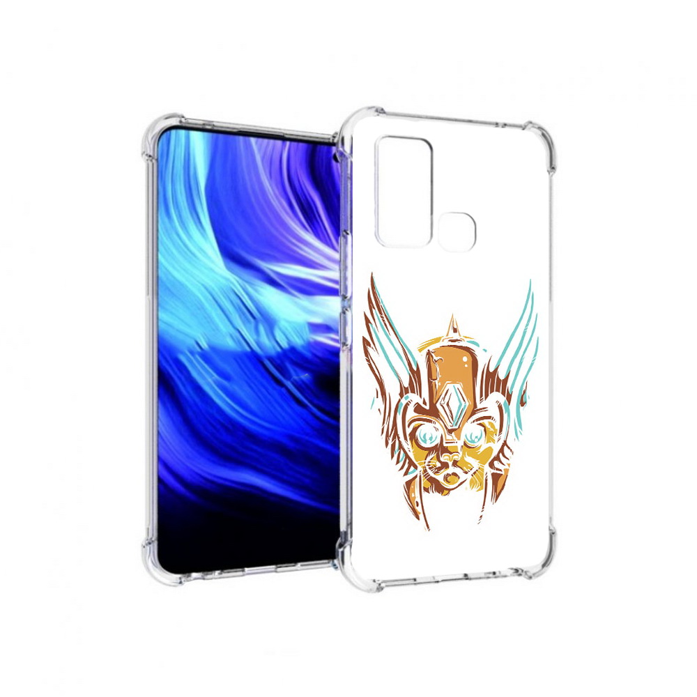

Чехол MyPads Tocco для Vivo Z6 тор абстракция (PT226976.399.644), Прозрачный, Tocco