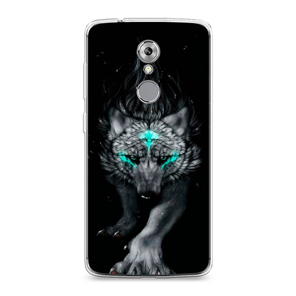 

Чехол Awog на ZTE Axon 7 / ЗТЕ Axon 7 "Волшебный волк", Разноцветный, 131450-2
