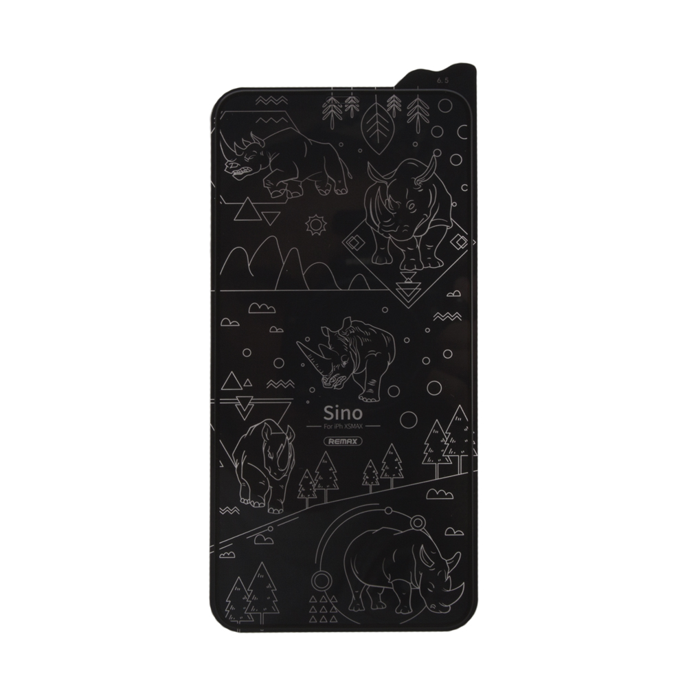 

Защитное стекло REMAX Rhino GL-56 6D для iPhone 11 Pro Max 0.22 мм Black, GL-56