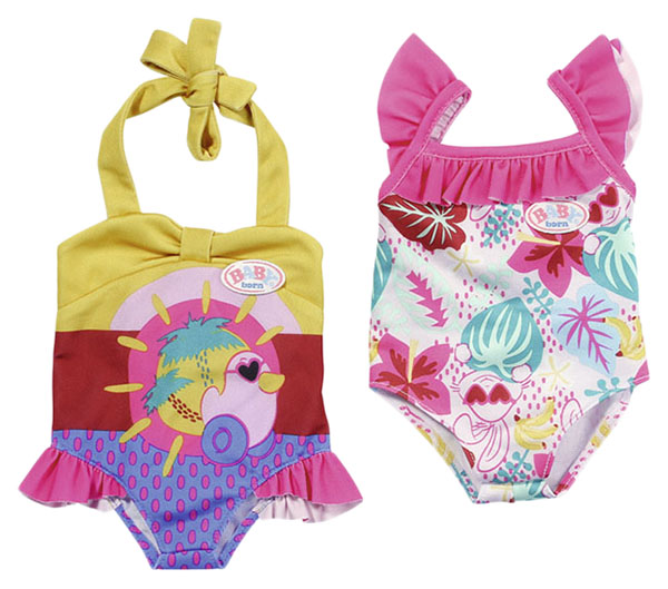 

Купальник Zapf Creation Baby born 828-281 43 см в ассортименте, Разноцветный