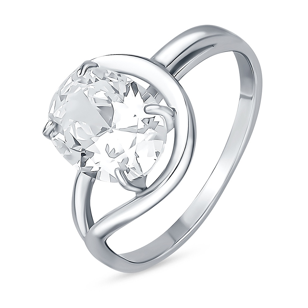 

Кольцо из серебра с фианитом р.  585Gold 701012632, 701012632