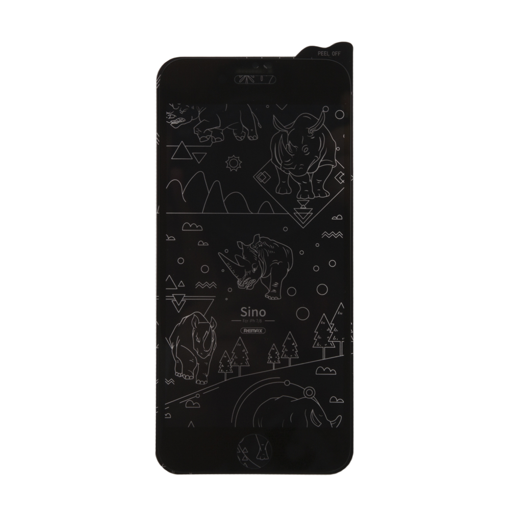 

Защитное стекло REMAX Rhino GL-56 6D для iPhone SE 2/8/7 0.22 мм Black, GL-56