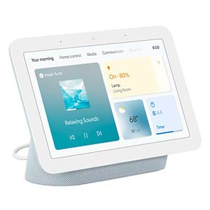 фото Портативная колонка google nest hub 2nd gen mint (ga02308-us)