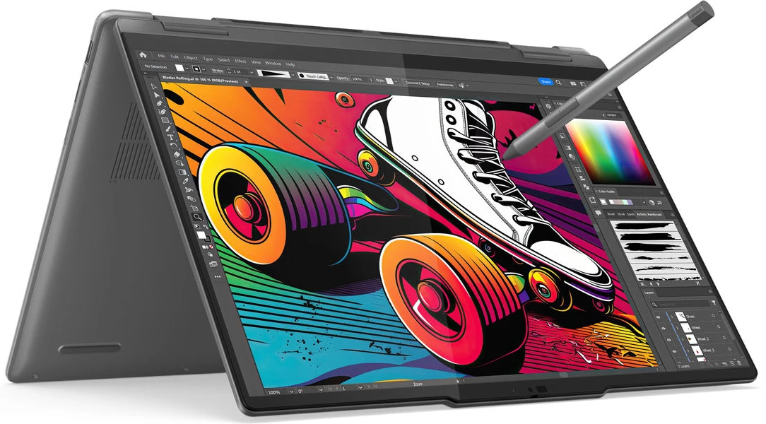 

Ноутбук-трансформер Lenovo Yoga 7 2-in-1 14IML9 серый (83DJ0097RK), Yoga 7 2-in-1 14IML9