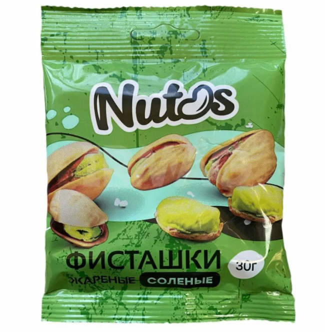 

Фисташки Nutos жареные соленые 30 г