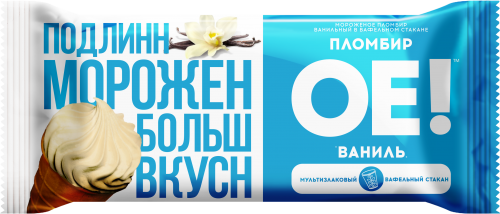 

Мороженое пломбир СибХолод Ое ванильное 100 г