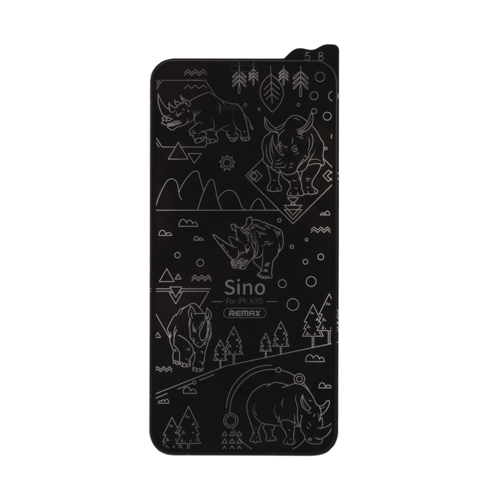 

Защитное стекло REMAX Rhino GL-56 6D для iPhone X/Xs 0.22 мм Black, GL-56
