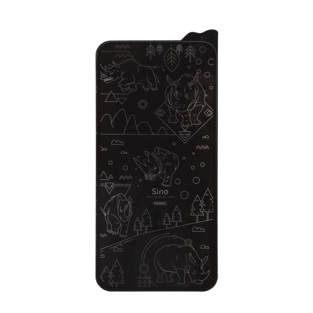 

Защитное стекло REMAX Rhino GL-56 6D для iPhone 11/Xr 0.22 мм Black, GL-56