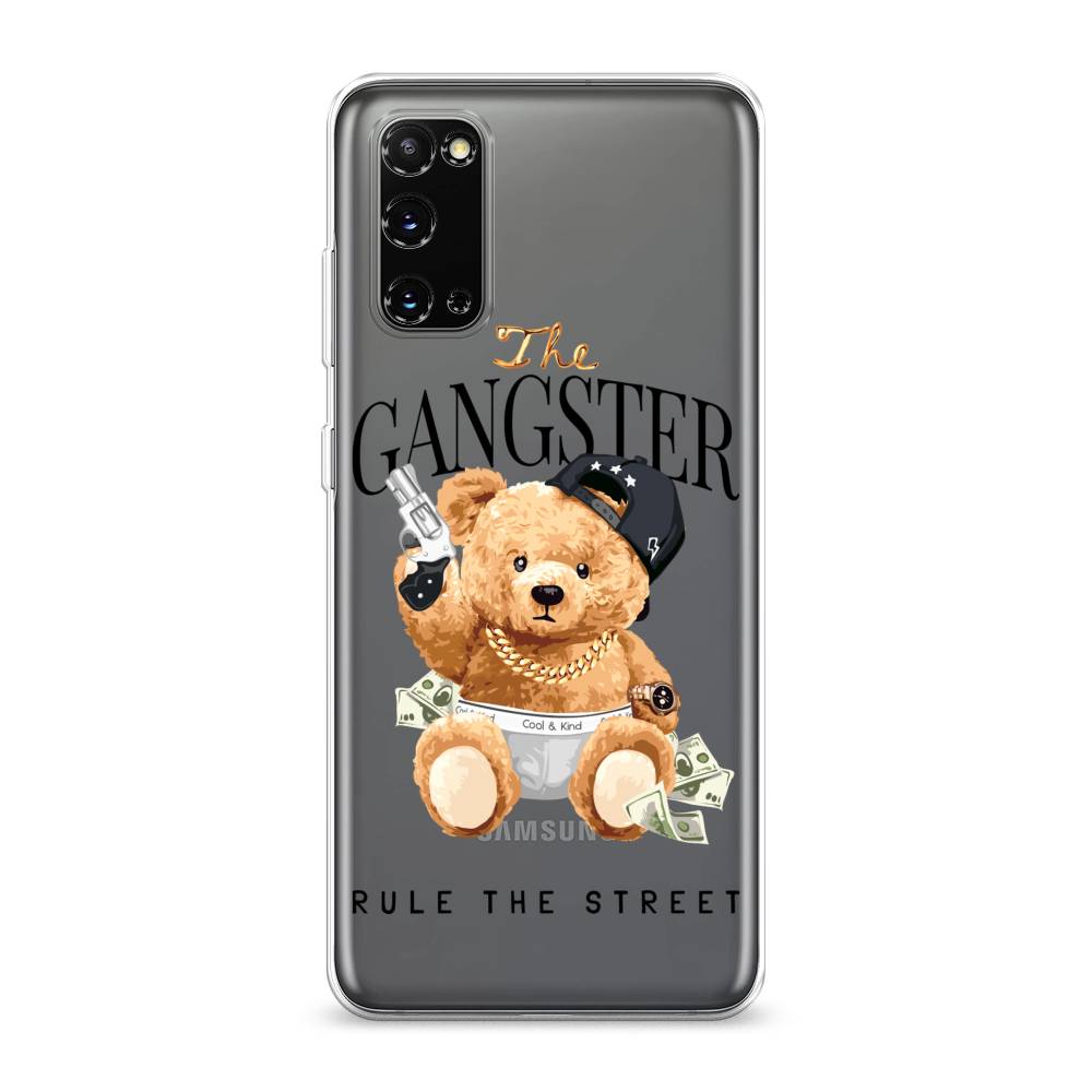 

Чехол на Samsung Galaxy S20 "The Gangster", Бежевый;серый;черный, 29250-6