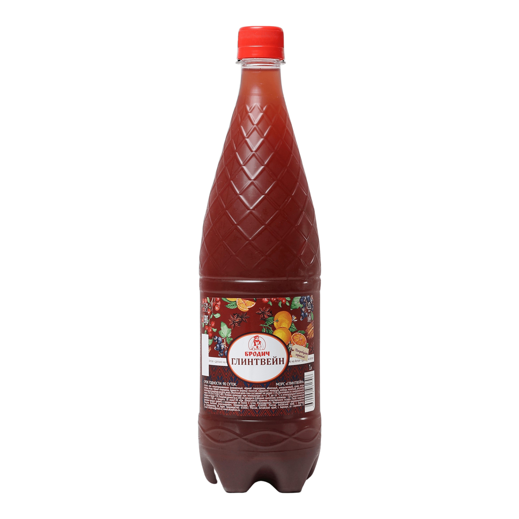 

Морс Бродич, ягодный, 1.02 л