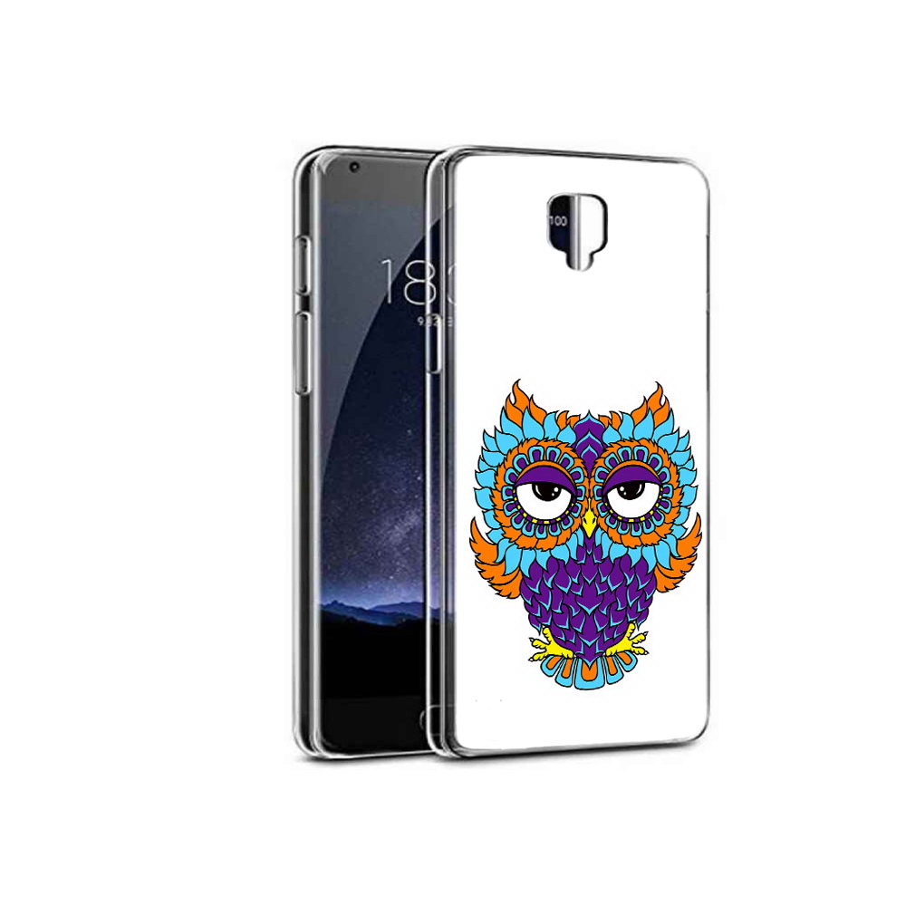 

Чехол MyPads Tocco для OnePlus 3 Цветная сова (PT47261.124.198), Прозрачный, Tocco