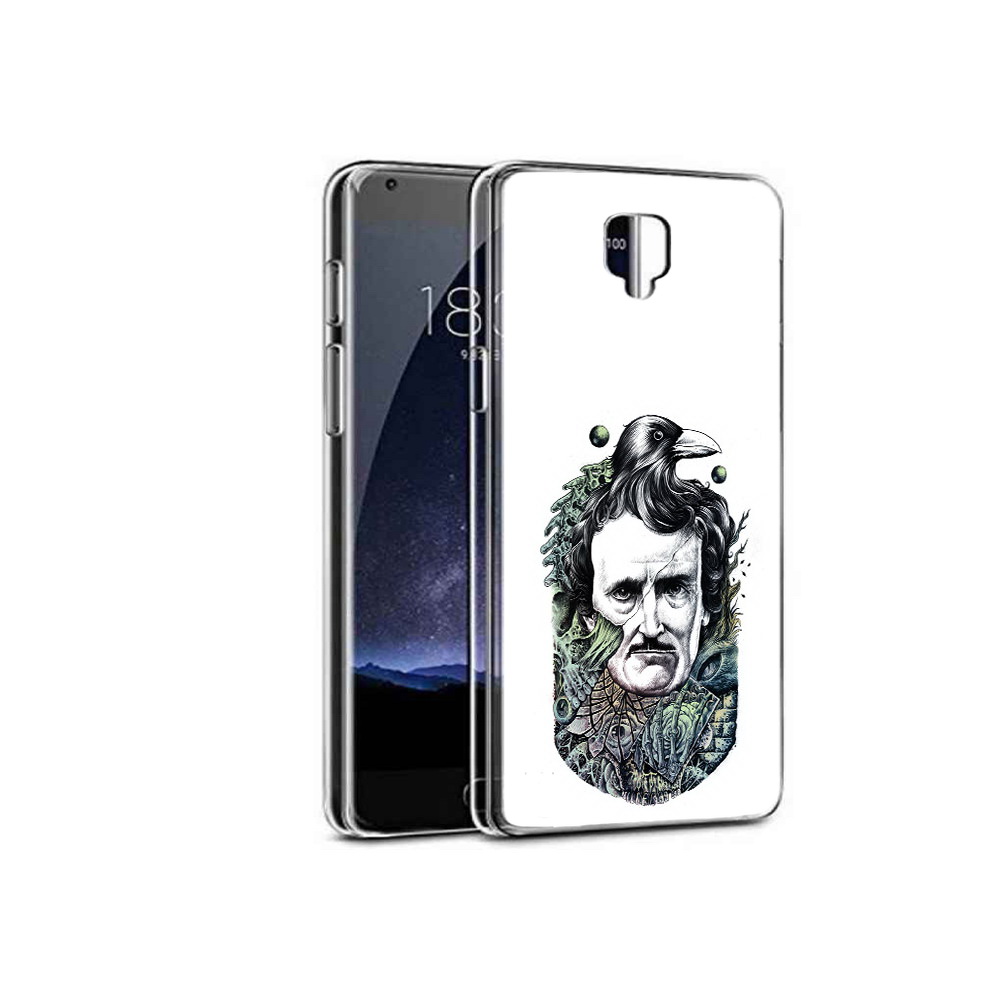 

Чехол MyPads Tocco для OnePlus 3 Эдгар Аллан с вороном (PT47261.124.203), Прозрачный, Tocco